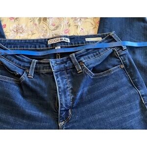 Code Bleu Women's Blue Jeans 10 Skinny.